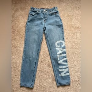 Girls/Boys Calvin Klein Straight Jeans